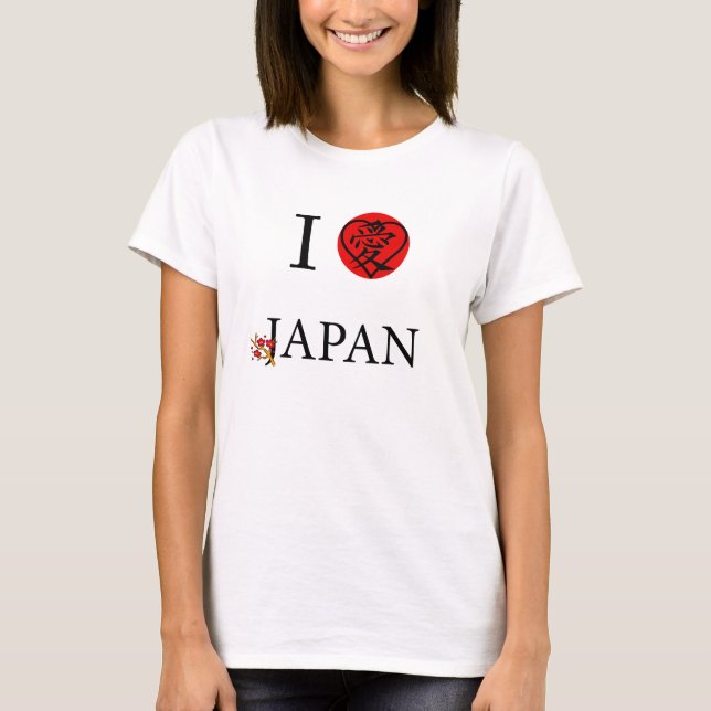 Jag älskar Japan Tröja (Framsida)
