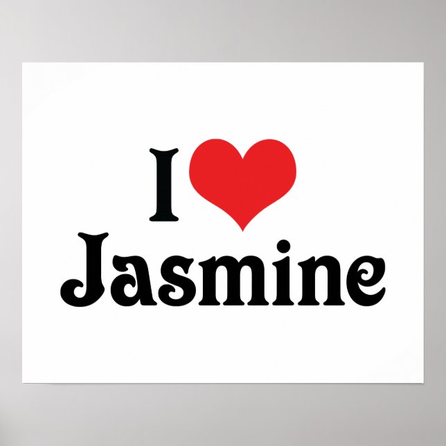 Jag älskar Jasmin Poster (Framsidan)