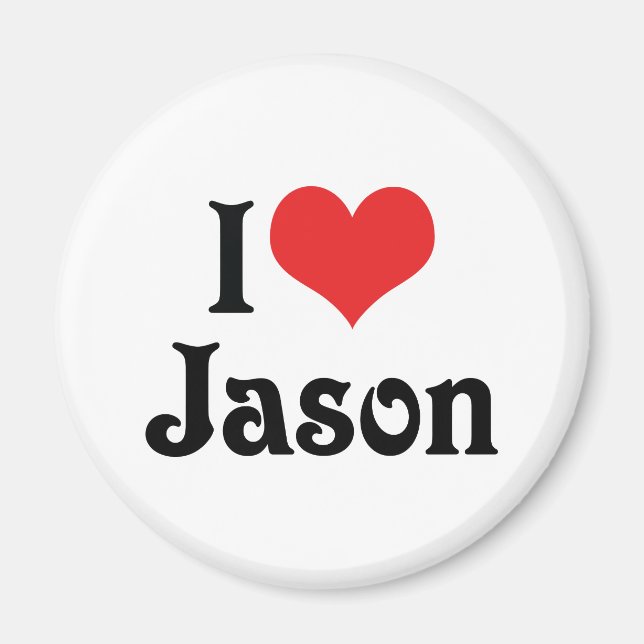 Jag älskar Jason Magnet (Framsidan)