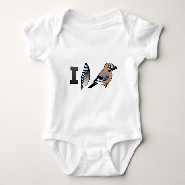 Jag älskar Jays Tee Shirt (Framsida)