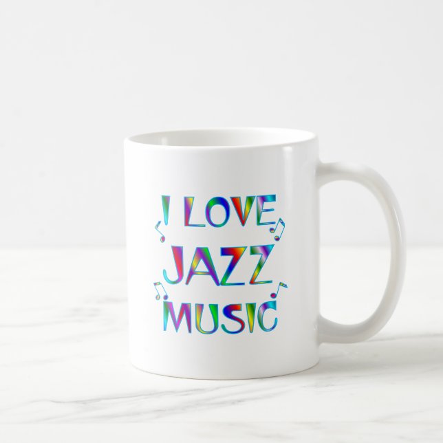 Jag älskar Jazz Kaffemugg (Höger)