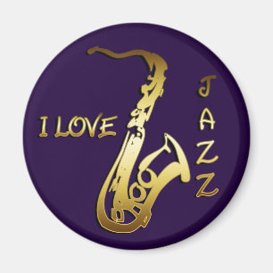 JAG ÄLSKAR JAZZ MAGNET