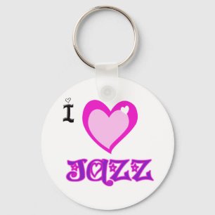JAG ÄLSKAR Jazz Nyckelring