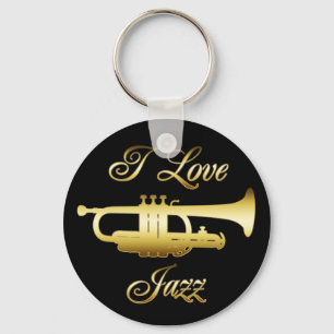 JAG ÄLSKAR JAZZ NYCKELRING