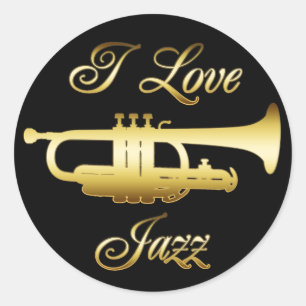JAG ÄLSKAR JAZZ RUNT KLISTERMÄRKE