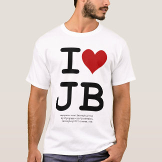 Jag älskar JB-T-tröja T-shirt