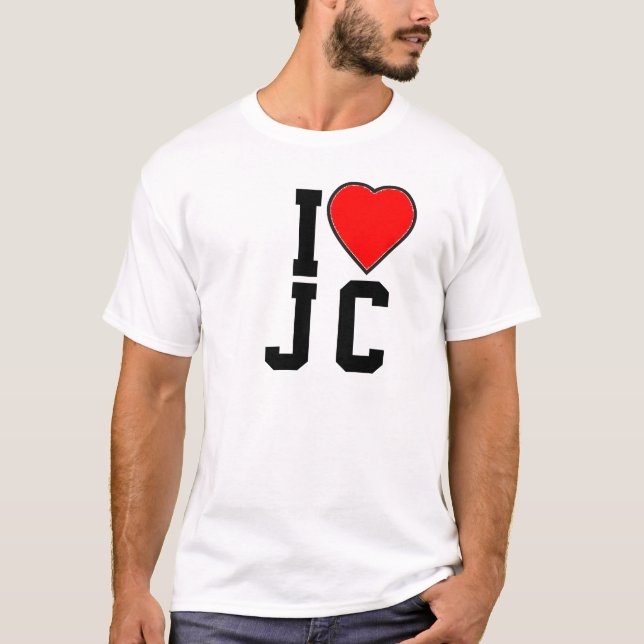 JAG ÄLSKAR JC TEE SHIRT (Framsida)