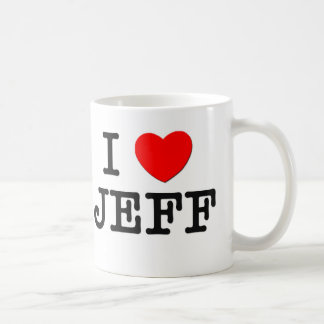 Jag älskar Jeff Kaffemugg