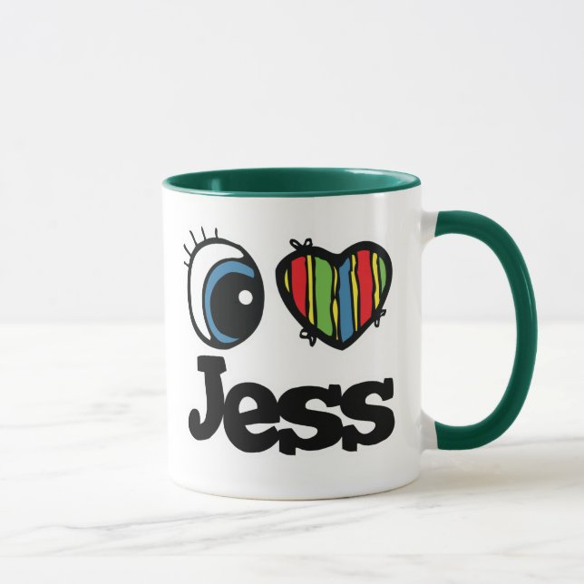 Jag älskar Jess Mugg (Höger)