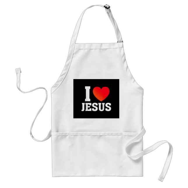Jag älskar Jesus Förkläde (Framsidan)