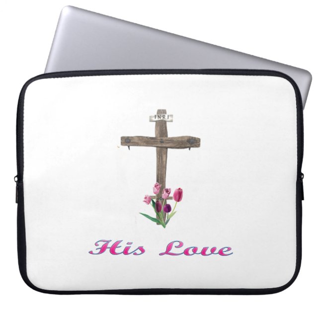 Jag älskar Jesus gåvor Laptop Fodral (Framsidan)