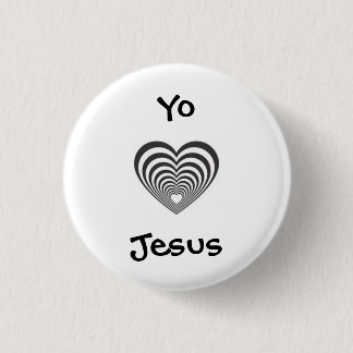 Jag älskar Jesus i spanjor Knapp
