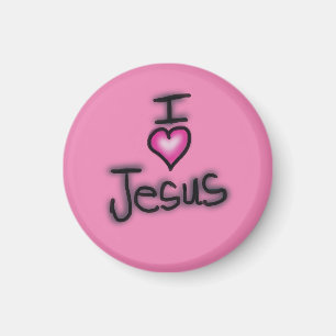 Jag älskar Jesus Jag älskar Jesus Magnet