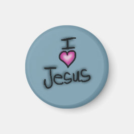 Jag älskar Jesus Jag älskar Jesus  Magnet