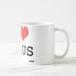 Jag älskar Jesus Kaffemugg