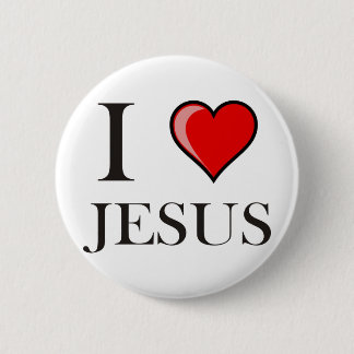 Jag älskar Jesus Knapp