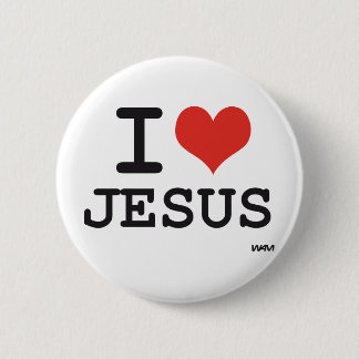 Jag älskar Jesus Knapp