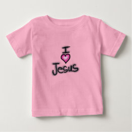 Jag älskar Jesus kristen Citat T Shirt