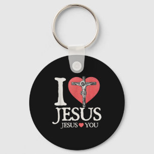 Jag älskar Jesus kristen Jesus älskar dig Bibelver Nyckelring