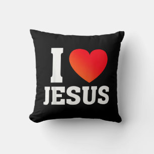Jag älskar Jesus Kudde