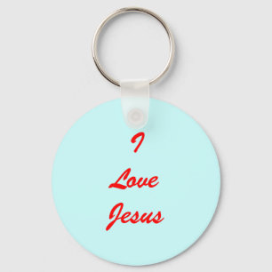 Jag älskar Jesus Nyckelring