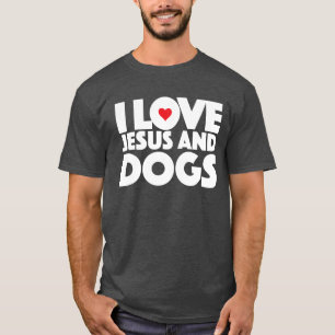 jag älskar jesus och förföljer gåvan för jula t shirt