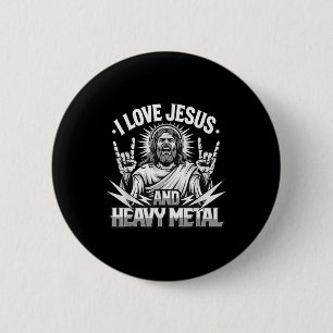 Jag älskar Jesus och heavy metal 2 Knapp