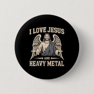 Jag älskar Jesus och heavy metal 3 Knapp