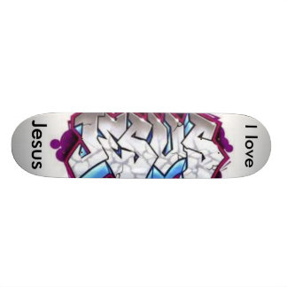 Jag älskar Jesus Skateboard Bräda 19,5 Cm