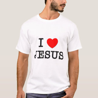 Jag älskar Jesus T-shirt