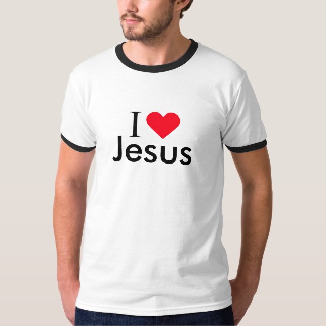 JAG ÄLSKAR JESUS T-SHIRT (Framsida)