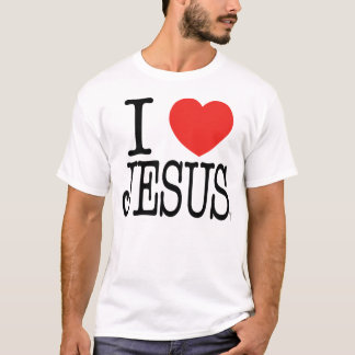 Jag älskar Jesus T-shirt