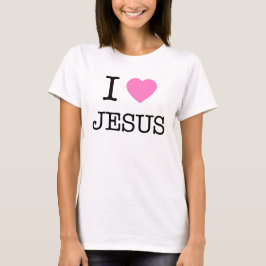Jag älskar Jesus T Shirt