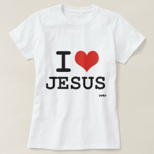 Jag älskar Jesus T Shirt