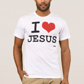 Jag älskar Jesus T-shirt