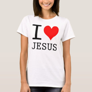 jag älskar jesus t-shirt