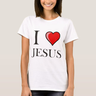 Jag älskar Jesus Tee Shirt