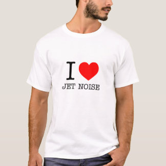 Jag älskar jeten stojar t-shirt