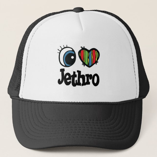 Jag älskar Jethro Truckerkeps (Framsida)
