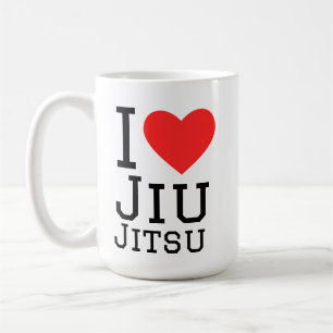 Jag älskar Jiu jitsu Kaffemugg