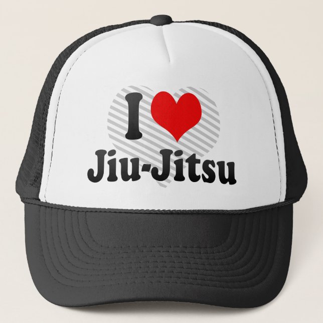 Jag älskar Jiu-Jitsu Keps (Framsida)