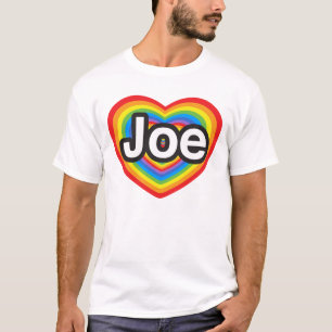 Jag älskar Joe. Jag älskar dig Joe. Hjärta Tröja