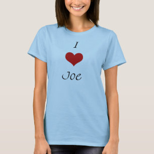 Jag älskar Joe T-shirt