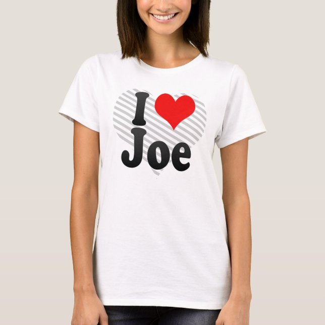 Jag älskar Joe Tee (Framsida)
