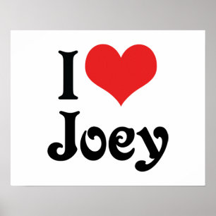 Jag älskar Joey Poster