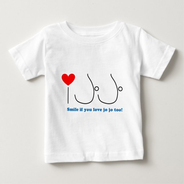 Jag älskar JoJo T-shirt (Framsida)