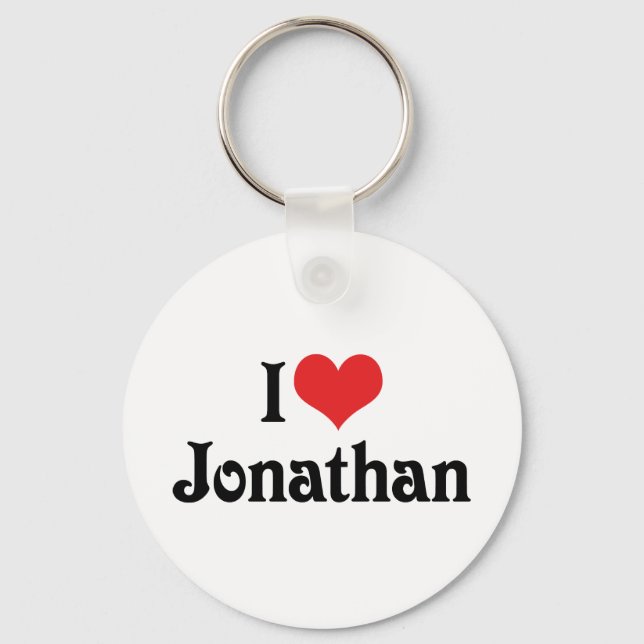 Jag älskar Jonathan Nyckelring (Framsida)