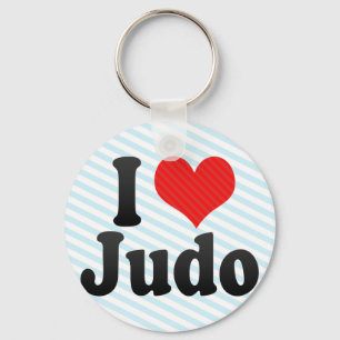 Jag älskar Judo Nyckelring