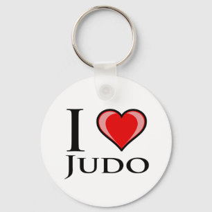 Jag älskar Judo Nyckelring