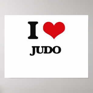 Jag älskar Judo Poster